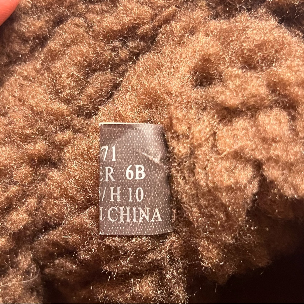 Coach Meyer Brown Mocha Signature Suede Boots Size 6 - Picture 6 of 6